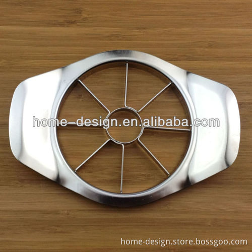 Stainless steel apple cutter